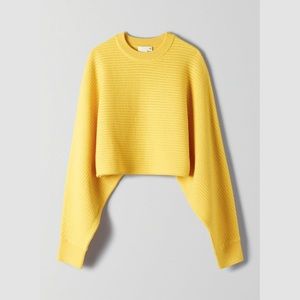Aritzia NWT Wilfred Free Lolan Cropped Sweater